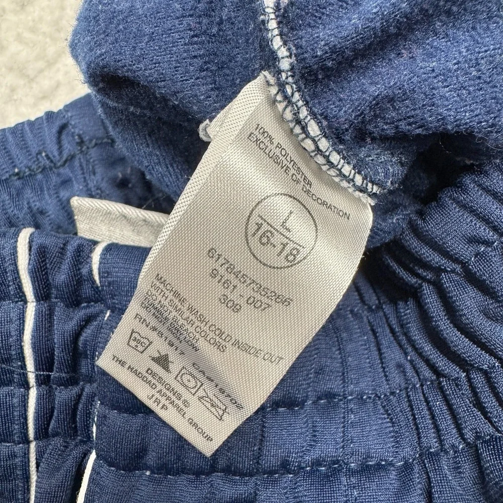 Vintage 2009 Jordan‎ by Nike Wide Leg Track Pants Blue Youth Boys Size L (16/18)